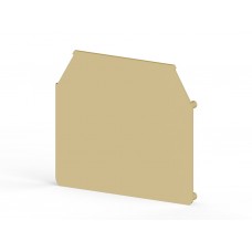 Концевой сегмент на клеммники AVK 25RD, (бежевый); NPP/AVK 25RD