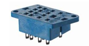 Розетка для монтажа на панель под пайку для реле 55.32; монтажный фланец; в комплекте металлическая клипса 094.51 Розетка для монтажа на панель под пайку для реле 55.32; монтажный фланец; в комплекте металлическая клипса 094.51