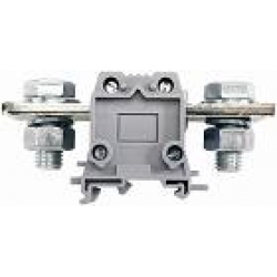 Силовой клеммник на DIN-рейку 150 мм.кв., болт., (серый); AVK150 B Силовой клеммник на DIN-рейку 150 мм.кв., болт., (серый); AVK150 B