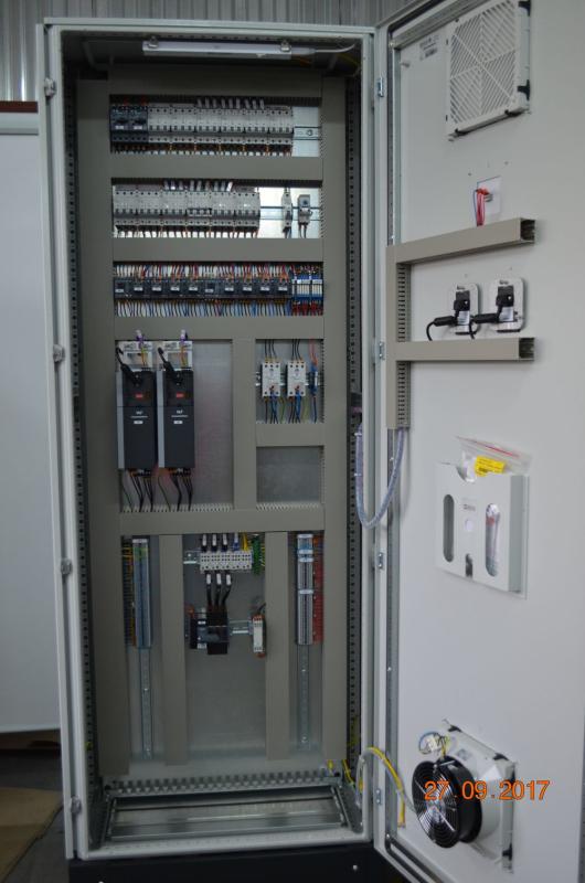 Сборка щитов управления инженерными системами предприятия для АО «Информационные спутниковые системы» им. Академика Решетнева