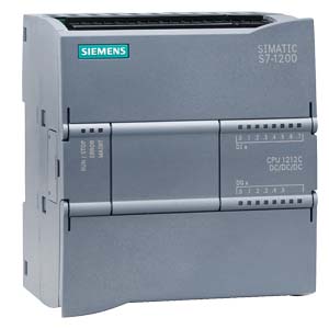 SIMATIC S7-1200, КОМПАКТНОЕ ЦПУ CPU 1212C DC/DC/DC, ВСТРОЕННЫЕ ВХОДЫ/ВЫХОДЫ: 8 DI =24 В; 6 DO =24 В; 2 AI  =0 - 10 В, БЛОК ПИТАНИЯ: =20.4 - 28.8 В, ПАМЯТЬ ПРОГРАММЫ/ДАННЫХ: 25 КБ