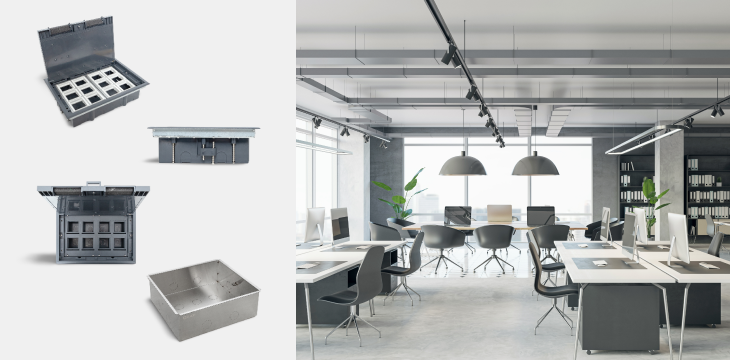 Новые напольные лючки системы C‑Line