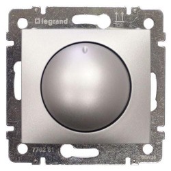 Светорегулятор (диммер) Legrand Valena 40-400Вт (алюминий)   770261 Светорегулятор (диммер) Legrand Valena 40-400Вт (алюминий)   770261