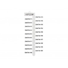 Маркировочная пластина; KIP 23W (240шт/упак)