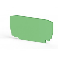 Концевой сегмент на клеммники YBK2,5, (желто-зеленый); NPP / YBK 2,5(10шт/упак)