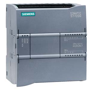 SIMATIC S7-1200, КОМПАКТНОЕ ЦПУ CPU 1211C AC/DC/RLY, ВСТРОЕННЫЕ ВХОДЫ/ВЫХОДЫ: 6 DI =24 В; 4 DO РЕЛЕ 2 A; 2 AI =0 - 10 В, БЛОК ПИТАНИЯ: ~85 - 264 В ПРИ 47 - 63 ГЦ, ПАМЯТЬ ПРОГРАММЫ/ДАННЫХ: 25 КБ SIMATIC S7-1200, КОМПАКТНОЕ ЦПУ CPU 1211C AC/DC/RLY, ВСТРОЕННЫЕ ВХОДЫ/ВЫХОДЫ: 6 DI =24 В; 4 DO РЕЛЕ 2 A; 2 AI =0 - 10 В, БЛОК ПИТАНИЯ: ~85 - 264 В ПРИ 47 - 63 ГЦ, ПАМЯТЬ ПРОГРАММЫ/ДАННЫХ: 25 КБ