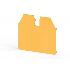 Концевой сегмент на клеммники  AVK 16RD, (желтый); NPP/AVK 16 RD