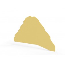 Концевой сегмент на клеммники YBK2,5-3FT, (бежевый);  NPP YBK 2,5-3FT