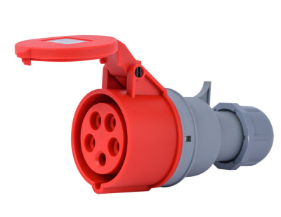 Розетка перен. 3Р+РЕ+N 32А 380В IP44 РП-103