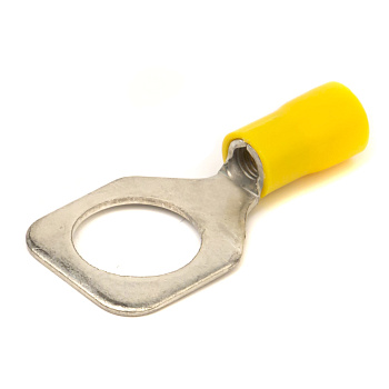 Наконечник с отверстием под винт и изолир.фланцем 2,5-6 кв.мм 12,2 мм (НКИ) Наконечник с отверстием под винт и изолир.фланцем 2,5-6 кв.мм 12,2 мм (НКИ)