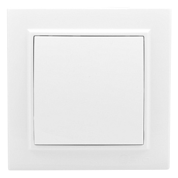 Минск Выключатель 1-клавишный СП,10А, белый EKF Basic