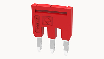 DFB3-6.2-16-00A(H), Перемычка DFB для клемм DS, 3П, 4 мм.кв, красный, шт DFB3-6.2-16-00A(H), Перемычка DFB для клемм DS, 3П, 4 мм.кв, красный, шт
