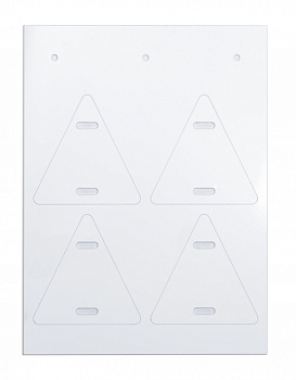 Маркировка для кабеля треугольник 58/55