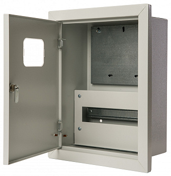 Корпус мет. учет. встр. 430х330х160, 1-фазн., 12 мод.,