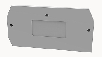 D-WS2.5-01P-11-00A(H), Концевая крышка, для WS2.5, серый, шт