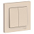 ATLASDESIGN 2-клавишный ВЫКЛЮЧАТЕЛЬ, сх.5, 10АХ, в сборе, БЕЖЕВЫЙ