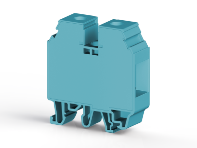 Клеммник на DIN-рейку 35мм.кв. (синий); AVK35 RD