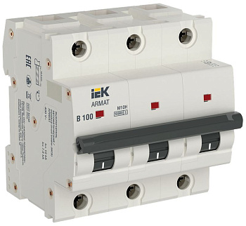 ARMAT Авт. выкл. M10H 3P B 100A IEK ARMAT Авт. выкл. M10H 3P B 100A IEK