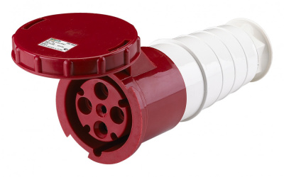 Розетка переносная 234 3Р+РЕ 63А 380В IP67 РП-102