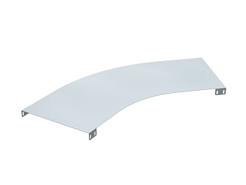 Крышка на Угол горизонтальный лестничный 45 градусов 100х400, R900, U5, горячеоцинкованный
