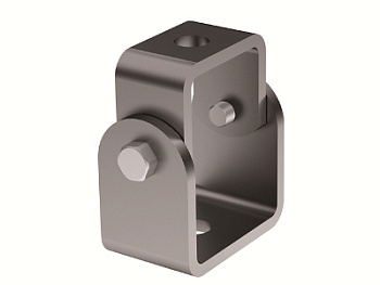 Универсальный шарнир с изменяемым углом для резьбовой шпильки М12 Универсальный шарнир с изменяемым углом для резьбовой шпильки М12