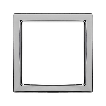 Декоративная вставка для рамок из натуральных материалов Avanti хром, 1 пост (2 мод.)