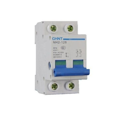 Выключатель нагрузки NH2-125 2P 125A (R)(CHINT)