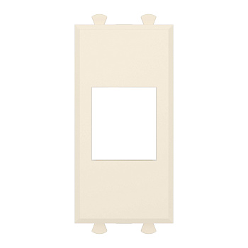 Адаптер без шторки для Keystone, "Avanti", "Ванильная дымка", 1 модуль