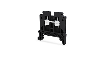 Клеммник на DIN-рейку (Винтовой) 2,5мм.кв. (черный);TBL 2,5