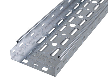 Лоток перф 100х80 L 3000 толщ 1 мм, нерж