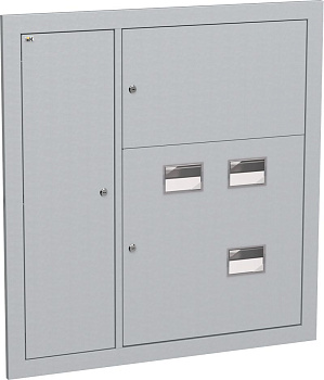 Корпус метал. ЩЭ-3-Э 36 IP31 (слабот. отсек слева) LIGHT IEK