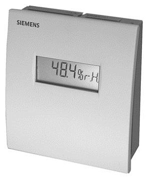 Датчик влажности и температуры комнатный, DC0…10V,  0…95%, -15…+50 ºC, дисплей Датчик влажности и температуры комнатный, DC0…10V,  0…95%, -15…+50 ºC, дисплей