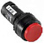 Кнопка CP1-30R-11 красная без фиксации 1НО+1HЗ