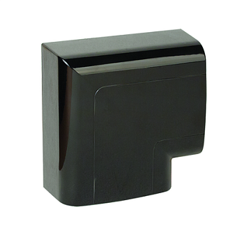Угол плоский 110х50 мм, черный