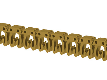 Маркировка кабеля KE1  (0,75...1,5 мм.кв.) "Mp"    (200шт/упак)