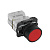 Кнопка КМЕ4522м-красный-2но+2нз-цилиндр-IP54-КЭАЗ