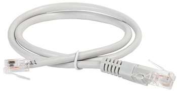 ITK Коммутац. шнур (патч-корд), RJ45-RJ12, 0,5м, серый