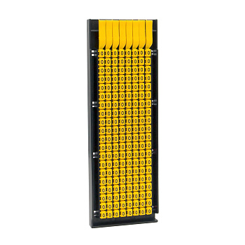 Маркер для кабеля сечением 0,5-1,5мм символ „O”