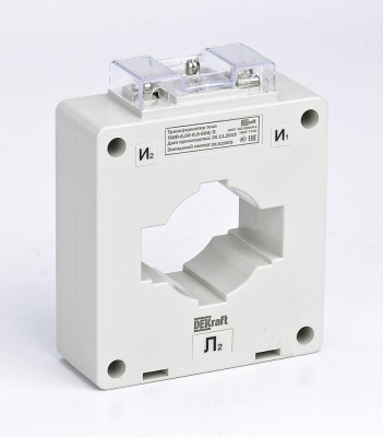 Трансформатор тока ТШП-0,66 0,5 600/5 10ВА, диаметр 60мм