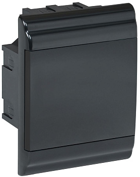 PRIME Корпус пластиковый ЩРВ-П-4 черный IP41 IEK