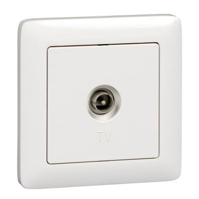 ХИТ С/У РОЗЕТКА телевизионная, БЕЛЫЙ. Россия