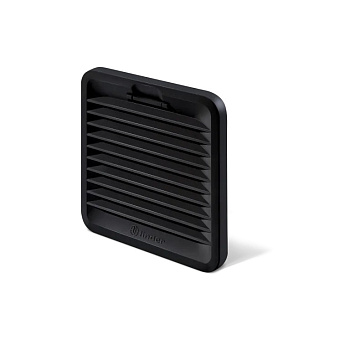 Фильтр на вытяжке для щитовых вентиляторов; стандартная версия; размер 1 (92х92мм); черный цвет; степень защиты IP54