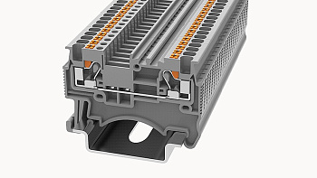 DS1.5-01P-11-00A(H), Клемма PUSH-IN, 1.5 мм.кв., серый, шт