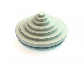 Cальник диаметр кабеля 25-28мм СЕРЫЙ IP55 КВ-103