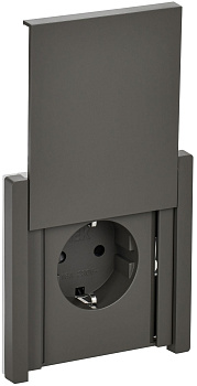 FORTE&PIANO Роз. с з/к/ш с кр. в/к 16А IP44 FP321 сер. IEK