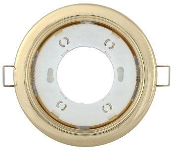 Светильник 4114 встр. под лампу GX53 золото IEK