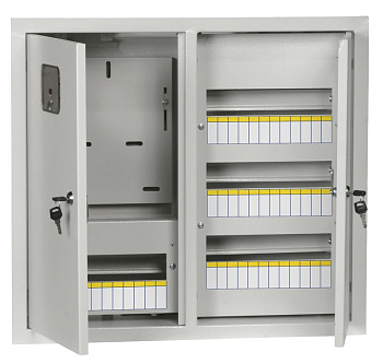 TITAN Корпус метал. ЩУРв-3/48 (550х610х165) IP31 IEK