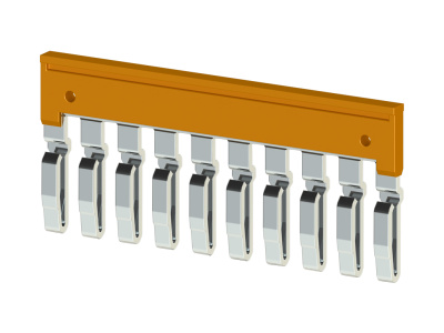 Перемычка для AVK2,5RD/ YBK2,5*/ YBK3*/ AVK2,5CC/ MVK2,5/ MYK2,5, (10полюсов);  UK 2.5/10