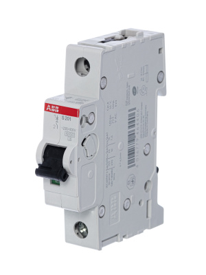 Автоматический выключатель 1-полюсной S201 C100