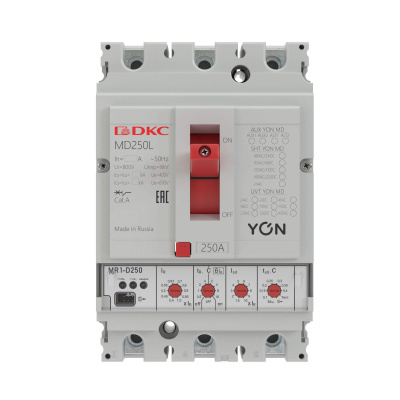 Авт. выкл. YON MD160N-MR1 3P 160А 40kA Ir 0.4…1xIn Isd 1.5…10xIn